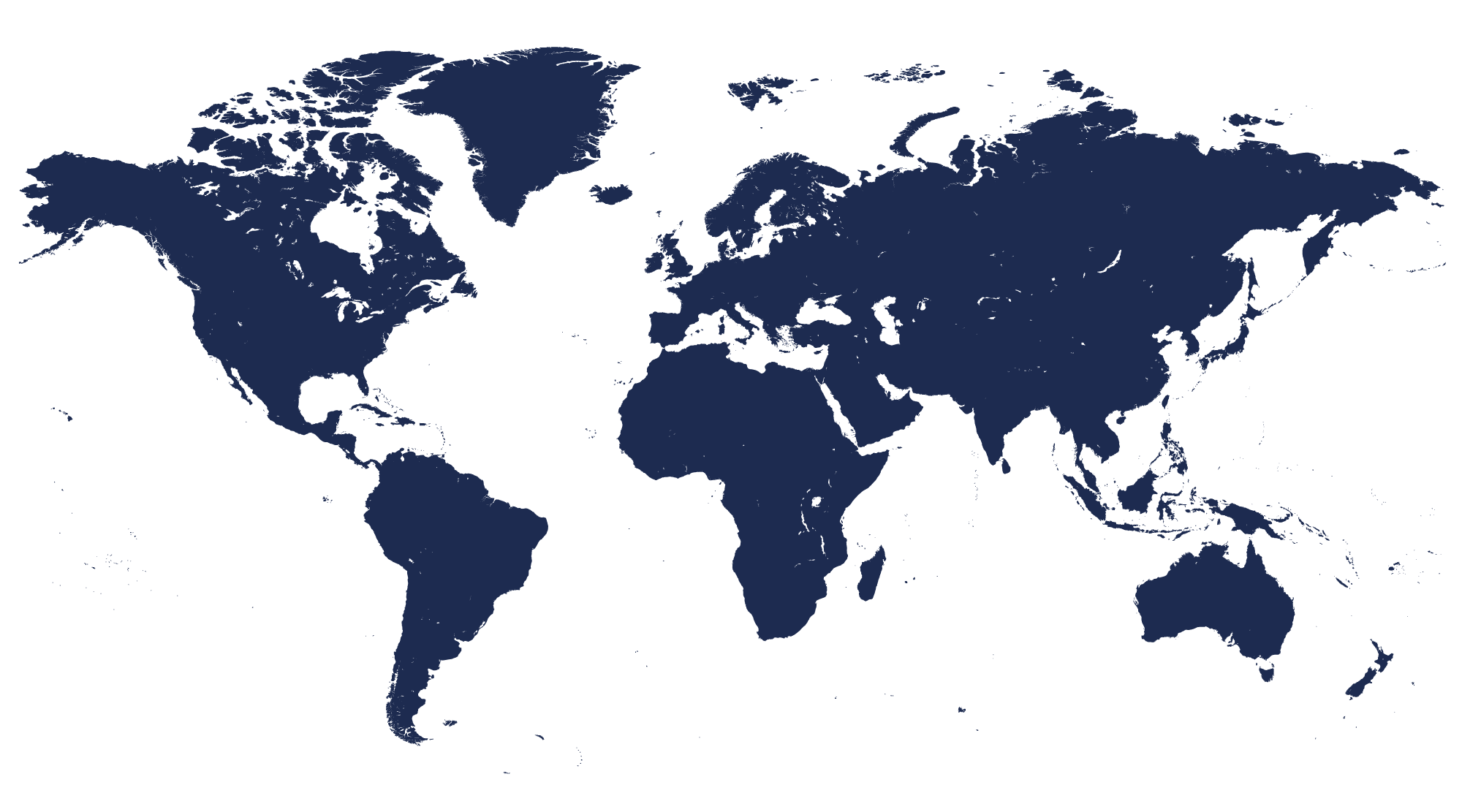 world map over transparent background