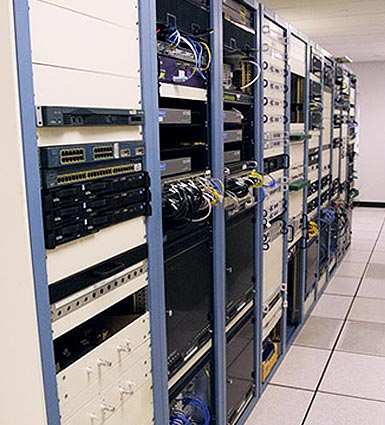 Mount Jackson teleport server room