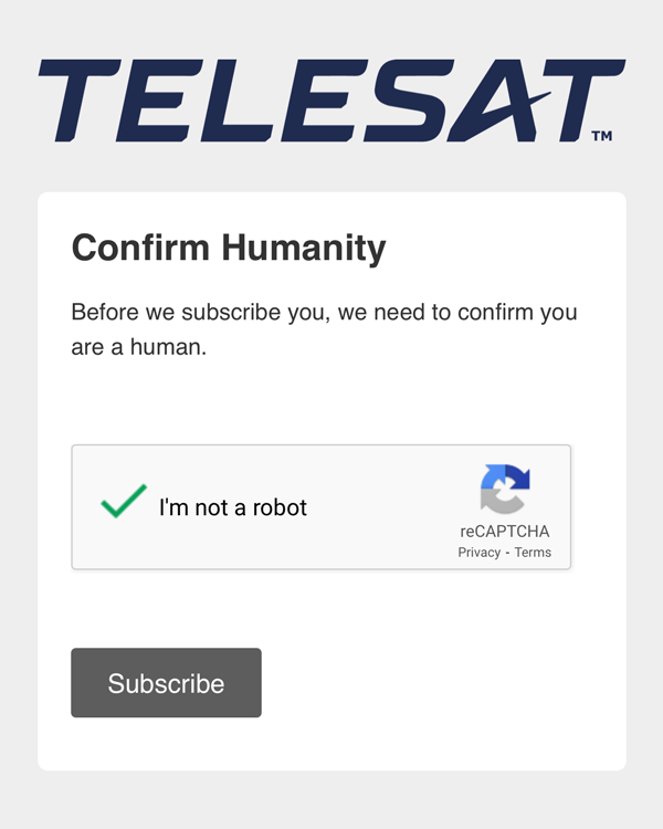 confirm humanity screen