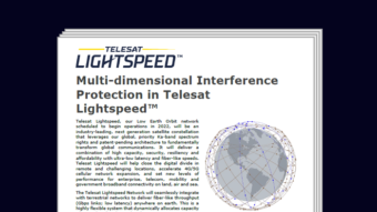 thumbnail Telesat Lightspeed interference protection