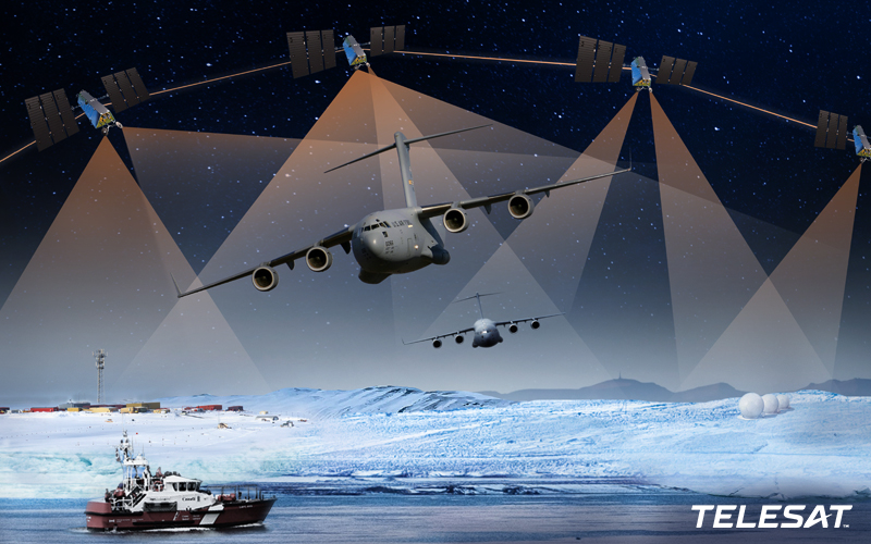 Image with Canadian military planes and one ship in the Arctic.