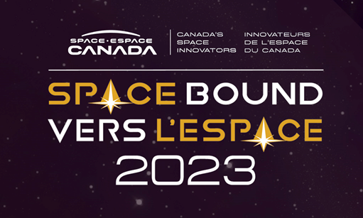 Bilingual Space Bound 2023 logo