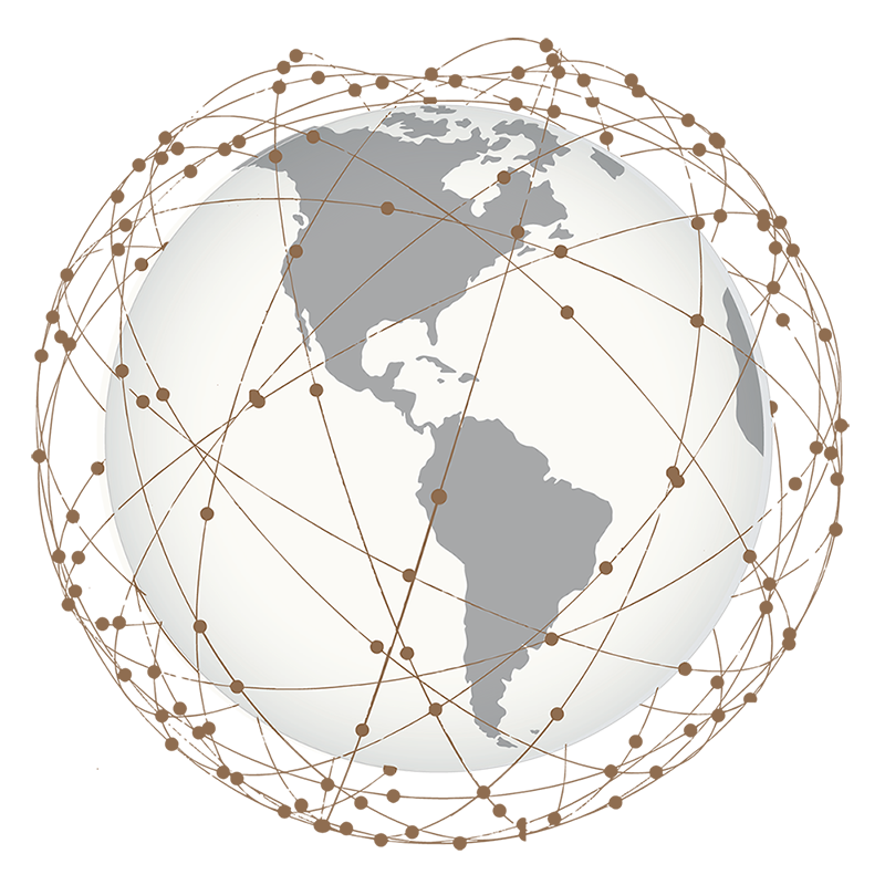 Telesat Lightspeed constellation showing Americas in view