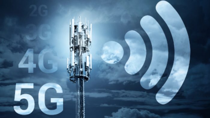 cell tower with WiFi symbol and 4G/5G overlay