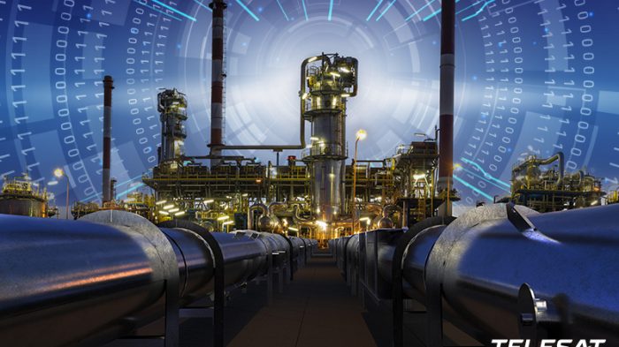 pipeline image with stylized ones and zeros in a circular pattern in background
