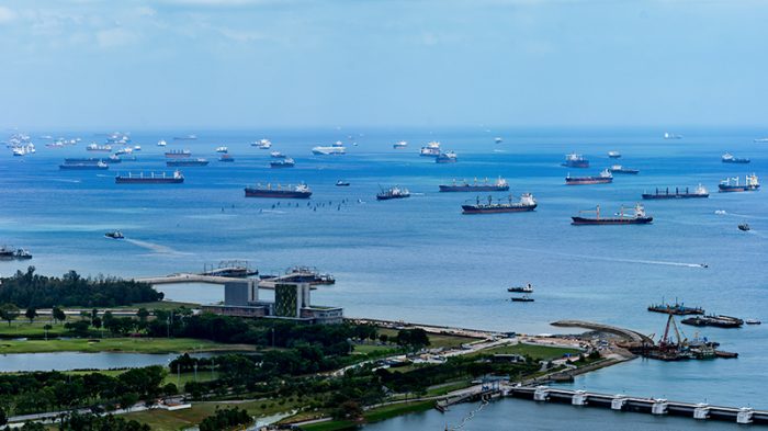 Singapore port