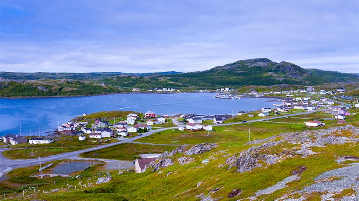 Goose Cove village Newfoundland